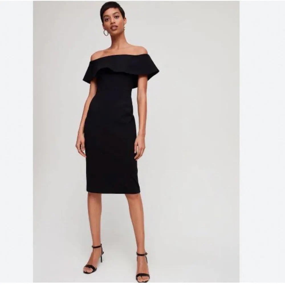 Aritzia Babaton Ruslan Dress size:4 NWT